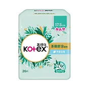 靠得住 茶樹舒涼護墊  17.5cm 26片x24包
