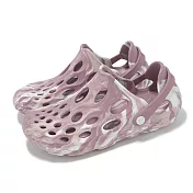 Merrell 異形鞋 Hydro Moc 女鞋 渲染粉 大理石紋 水陸鞋 洞洞鞋 戶外鞋 溯溪鞋 ML008626 23cm PALE CHERRY
