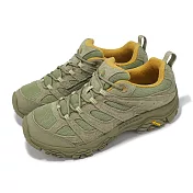 Merrell 戶外鞋 Moab 3 Ready Zip 男鞋 黃金大底 橄欖綠 抓地 越野 登山鞋 ML038319 25.5cm DRAB