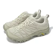 Merrell 戶外鞋 Moab 3 Ready Zip 男鞋 黃金大底 灰 綠 抓地 越野 登山鞋 ML038321 25.5cm BASALT