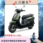 SYM 三陽機車 Fiddle DX 158 雙碟煞 CBS 2025全新車  深綠(消光)