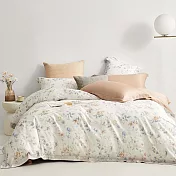 《DUYAN 竹漾》台灣製 60支萊賽爾天絲雙人床包三件組 / 緋語花夢