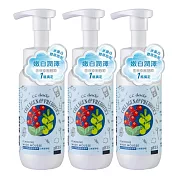 《台塑生醫》CC daily益生元私密膠原慕斯(日常潔淨型/加強舒緩型)200g*3入 日常潔淨型