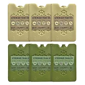 iO長效冰磚  iCP220  三入｜FDA、SGS認證 220g-綠色三入