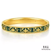 【點睛品】福綿藏韻 黃金手鐲