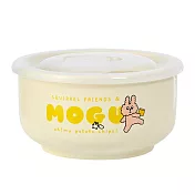 【Hiromimi】Bunni Konbiny可微波餐碗500ml  黃色