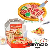 【JarMelo 原創美玩】魔法膨膨披薩彩繪手作組 JA99834