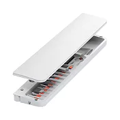 QinD QS22 多功能清潔收納鍵盤手托(含清潔劑) 鍵盤扶手 鍵盤清潔 螢幕清潔 耳機清潔 手機清潔 -白色