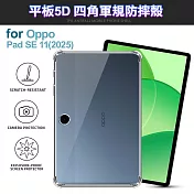 CITY for OPPO Pad SE 11(2025) 通用款平板5D四角軍規防摔殼 單一