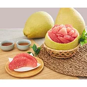 【李文粒果園】麻豆紅柚6000g(5-8顆/盒)(09/10~09/18間出貨)