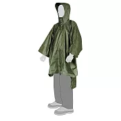 【德國TATONKA】Poncho雨衣 M-L 墨綠