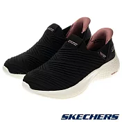 SKECHERS 瞬穿舒適科技 BOBS INFINITY 寬楦款 女 休閒鞋-117508WBLK US6 黑色