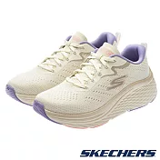 SKECHERS GO RUN MAX CUSHIONING ELITE 2.0 女休閒鞋-129628NAT US8 白色