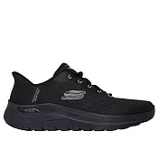 SKECHERS ARCH FIT 2.0 男休閒鞋-232712BBK US8 黑色