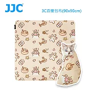JJC 3C百變包布(90x90cm) 貓貓狗狗腳印