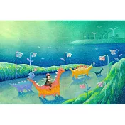 【玲廊滿藝】Nyumori-歸鄉19x28cm