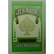 超級金桃 撲克牌 24打 / 箱 606A 藍