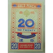 超級金桃 迷你撲克牌 24打 / 箱 No.20 藍