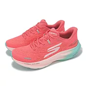 Skechers 慢跑鞋 SKX Aero Spark 女鞋 橘 粉 固特異 碳板 支撐 緩衝 回彈 172200CRL 23cm CORAL
