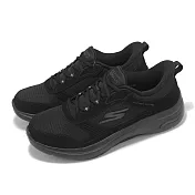 Skechers 休閒鞋 Go Walk Arch Fit 2.0 Slip-Ins 男鞋 黑 雙密度 支撐 健走鞋 216650BBK 26cm BLACK