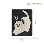 Maogougo 可愛貓咪耐抓版 共6款 白喵喵耐抓板