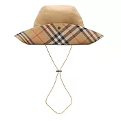 BURBERRY騎士標誌漁夫帽(任選) 米色/S