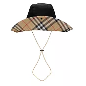 BURBERRY騎士標誌漁夫帽(任選) 黑色/S