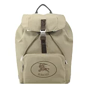 BURBERRY Orkney 翻蓋束口後背包 米色