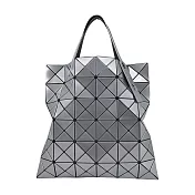 ISSEY MIYAKE 三宅一生BAOBAO  LUCENT6x6亮面手提包- 銀