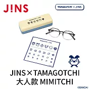 JINS×TAMAGOTCHI (URF-25A-169-100)大人款 MIMITCHI(透明)