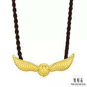 【點睛品】網路獨家款 金探子 黃金項鍊_哈利波特
