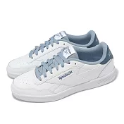 Reebok 休閒鞋 Court Advance 男鞋 女鞋 白 藍 低筒 皮革 100229890 24cm WHITE/BLUE/BLUE