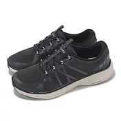 Skechers  休閒鞋 D Lux Comfort 2.0-Victory 女鞋 黑 米 輕量 支撐 健走鞋 104474BLK 23.5cm BLACK