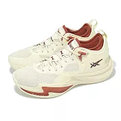 Asics 籃球鞋 Nova Surge Low 2 男鞋 米白 紅 緩衝 支撐 穩定 運動鞋 亞瑟士 1061A051750 26.5cm IVORY/CHILI FLAKE