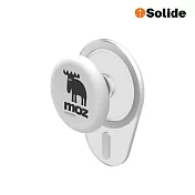 solide 索力得 MOOZY POP 瑞典駝鹿正版授權磁吸氣囊支架 白色