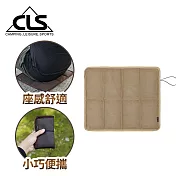 【韓國CLS】 戶外防潮坐墊 野餐墊 隨身 排隊神器 排隊  露營 野餐 登山(三色任選) 卡其色