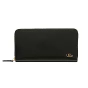  Chloe Iconic亮面皮革拉鍊長夾 黑色