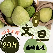 【鮮食優多】台南麻豆40年老欉文旦 20斤