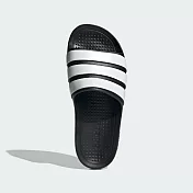 ADIDAS ADILETTE FLOW 男女休閒拖鞋-IF4134 UK8 黑色