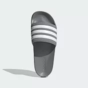 ADIDAS ADILETTE SHOWER 男女休閒拖鞋-GY1891 UK8 灰色