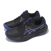 Asics 網球鞋 GEL-Challenger 15 Clay 男鞋 黑 紫 紅土鞋底 穩定 運動鞋 亞瑟士 1041A508001 27cm BLACK/DARK COBALT