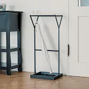 【H&R安室家】北歐簡約設計款傘架 雨傘收納架 RS49 (傘架/傘桶/瀝水架/雨傘收納) 白色