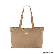 【HAPI+TAS】日本原廠授權 摺疊托特包- 沙漠卡其