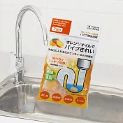 日本製橘子排水管清潔碇-4g-7入x5組