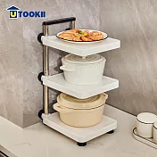 【UTOOKII】可調式三層廚房鍋具收納架-DIY