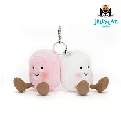 英國 JELLYCAT 鑰匙圈/吊飾 棉花糖