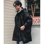 日本 KiU  第二代 標準成人有袖斗篷雨衣 內側TPU防水膜 耐水壓20000mm H2O 黑色 404-900