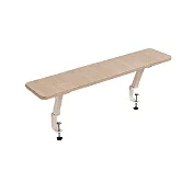 Cooyee 夾式收納置物架(60*20cm) 增高櫃 書架 收納架 -原木色