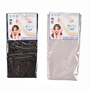 【Life+】MIT超彈力冰絲涼感防曬袖套_4入組 _神秘黑2+質感灰2