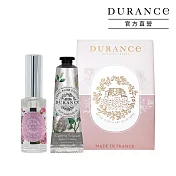 DURANCE朵昂思 口袋裡的香氣日常[花漾淡香水14ml+花漾護手霜30ml]-多香味可選-公司貨 玫瑰花瓣+山茶花